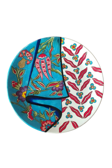 Çintemani  Çini  Tabak