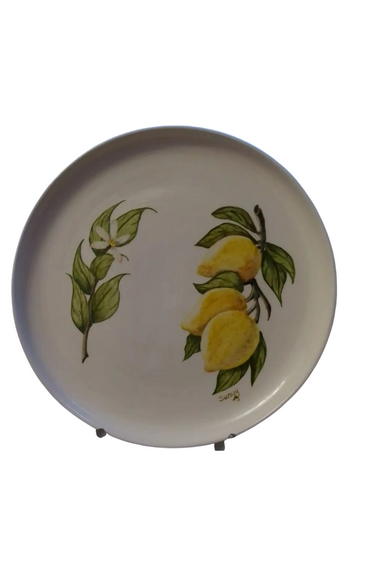 Limonlu Çini  Tabak