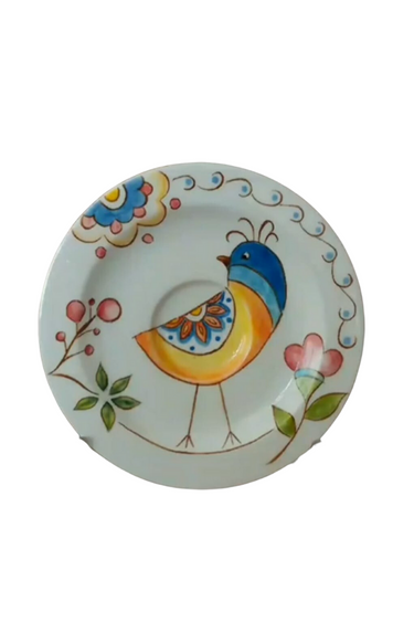 Çini 8'li Çini Fincan Tabağı