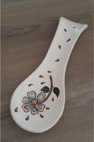 Çini Çiçek Desenli Kasıklık