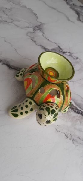 Çini Kaplumbağa Buhurdanlık