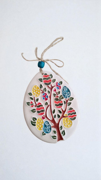 Seramik Hayat Ağacı Duvar Dekoru