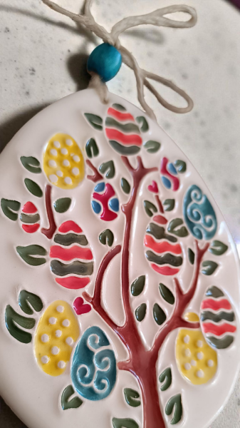 Seramik Hayat Ağacı Duvar Dekoru