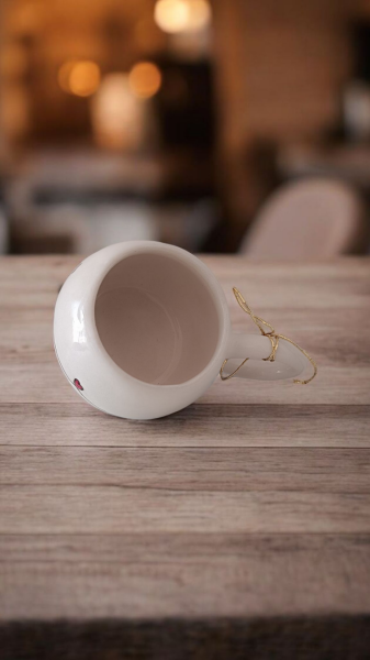 El Emaği Seramik Fincan ''Peace'' Tasarım