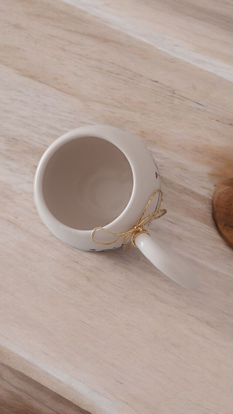 El Yapımı Seramik Kahve Fincanı ''Joy'' Tasarım