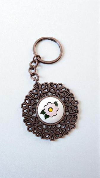 El Yapımı Çini Anahtarlık